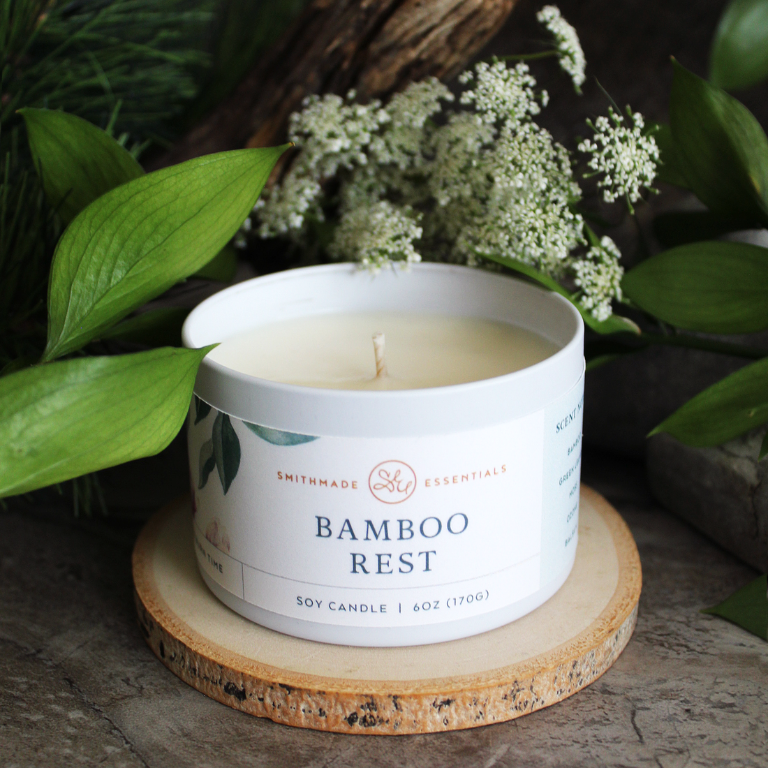 Bamboo Rest Soy Candle