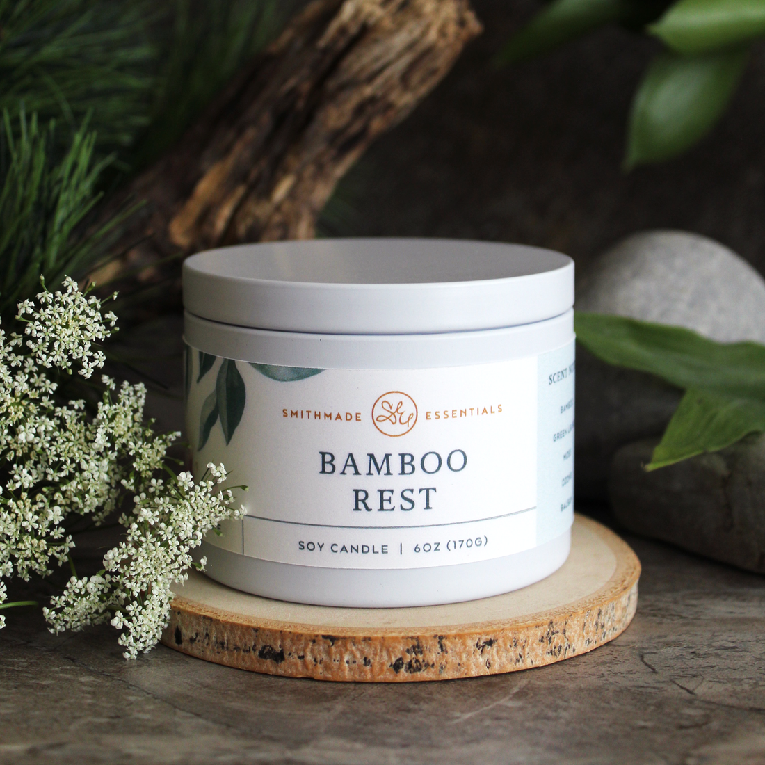 Bamboo Rest Soy Candle