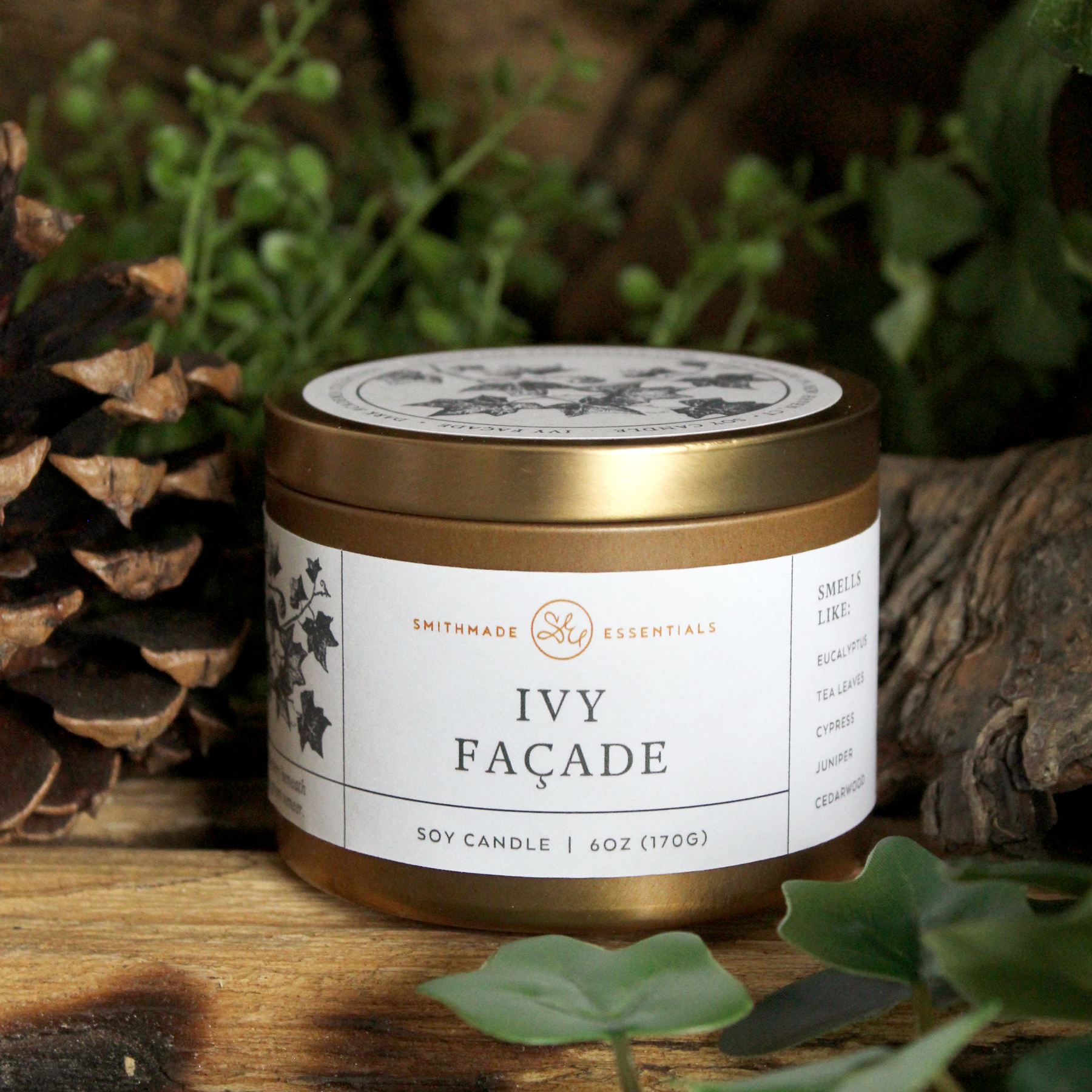 Ivy Façade Soy Candle – Smithmade Essentials