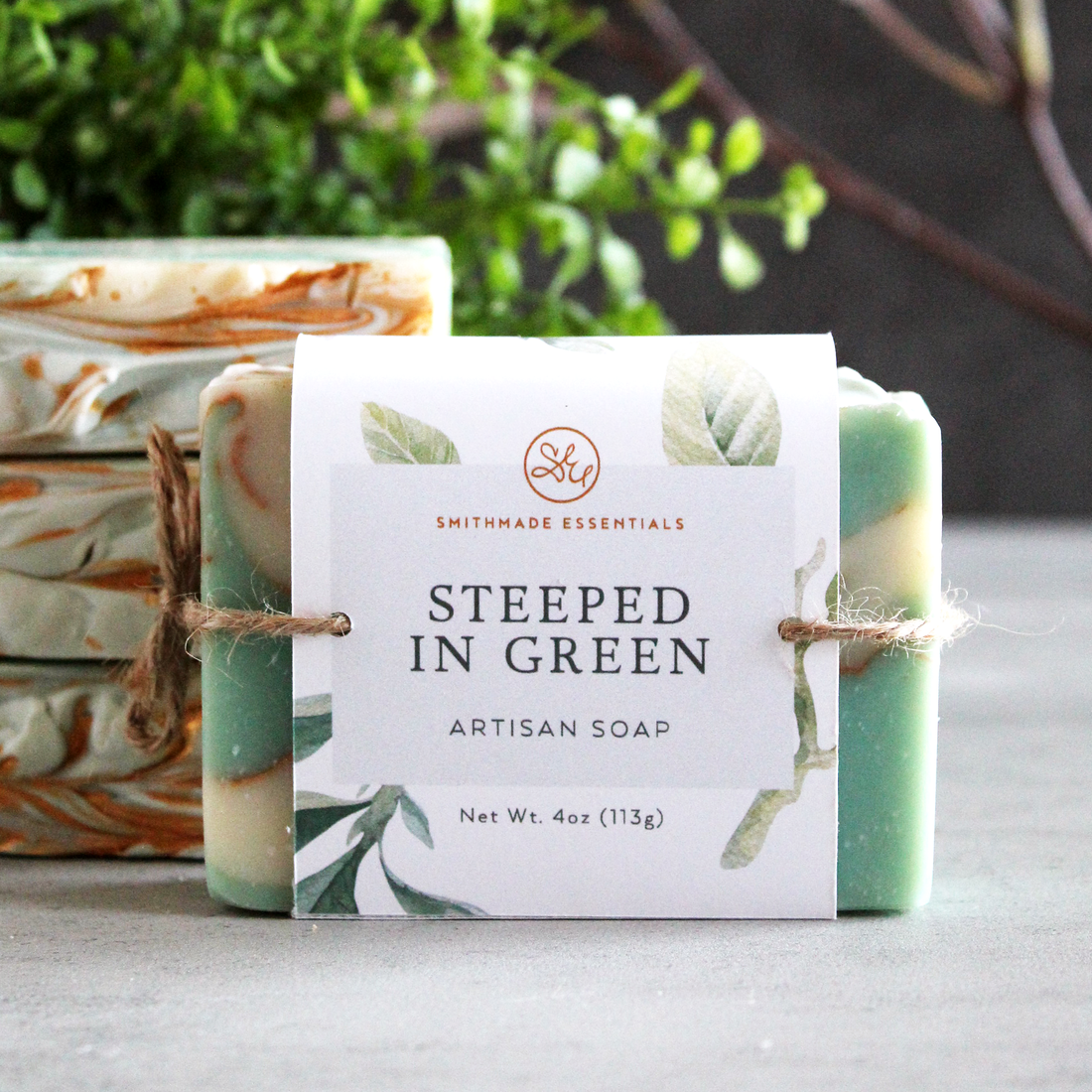 Steeped in Green Artisan Soap