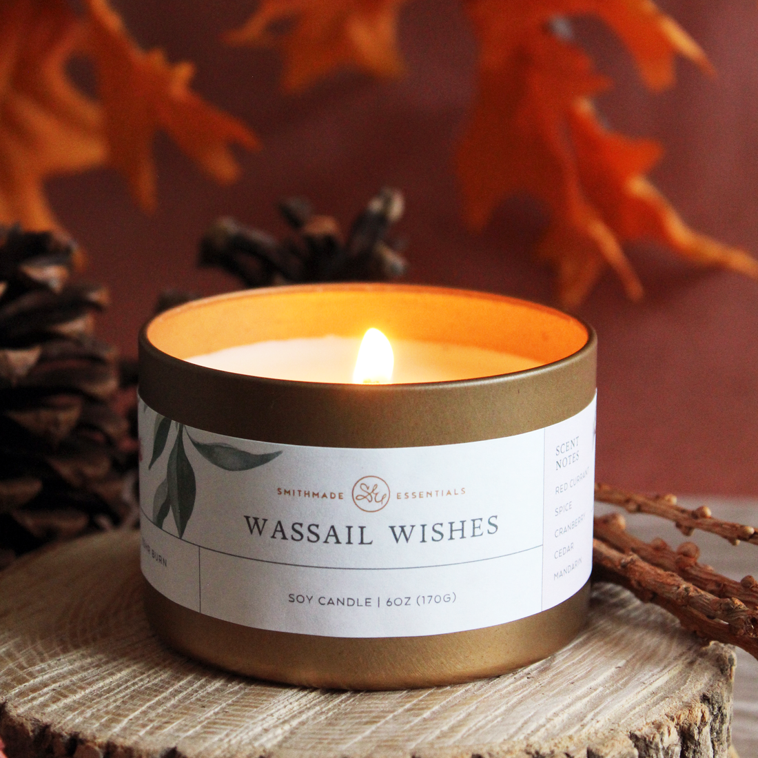Wassail Wishes Soy Candle