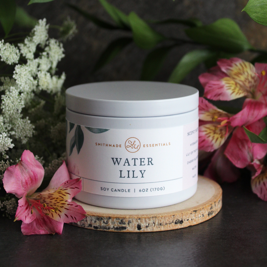 Water Lily Soy Candle