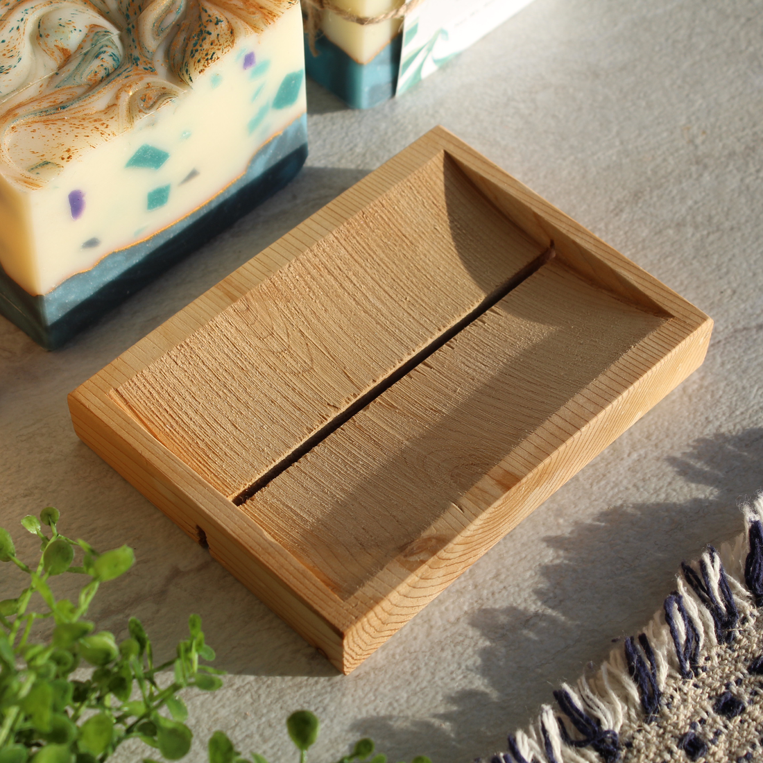Wooden Soap Dish - No.2