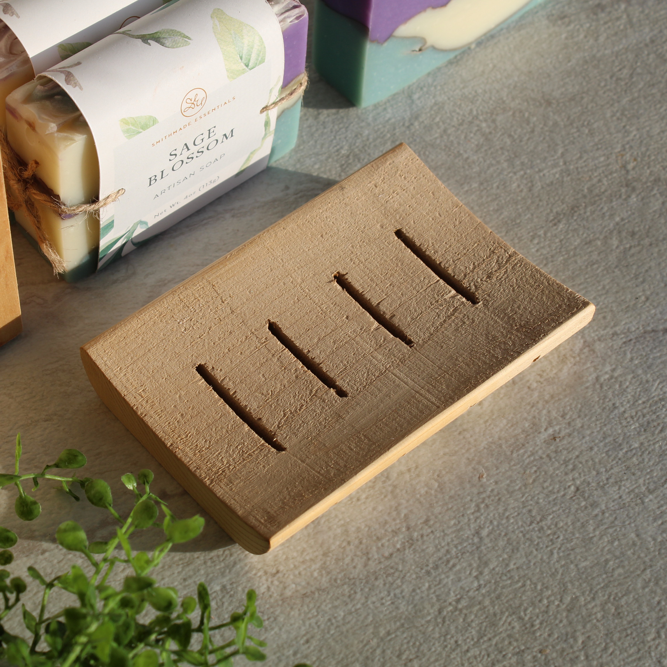 Wooden Soap Dish - No.3 – Smithmade Essentials