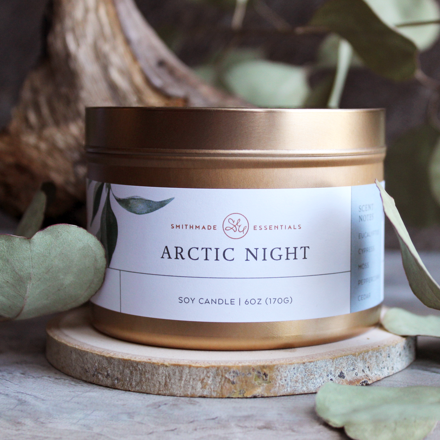 Arctic Night Soy Candle