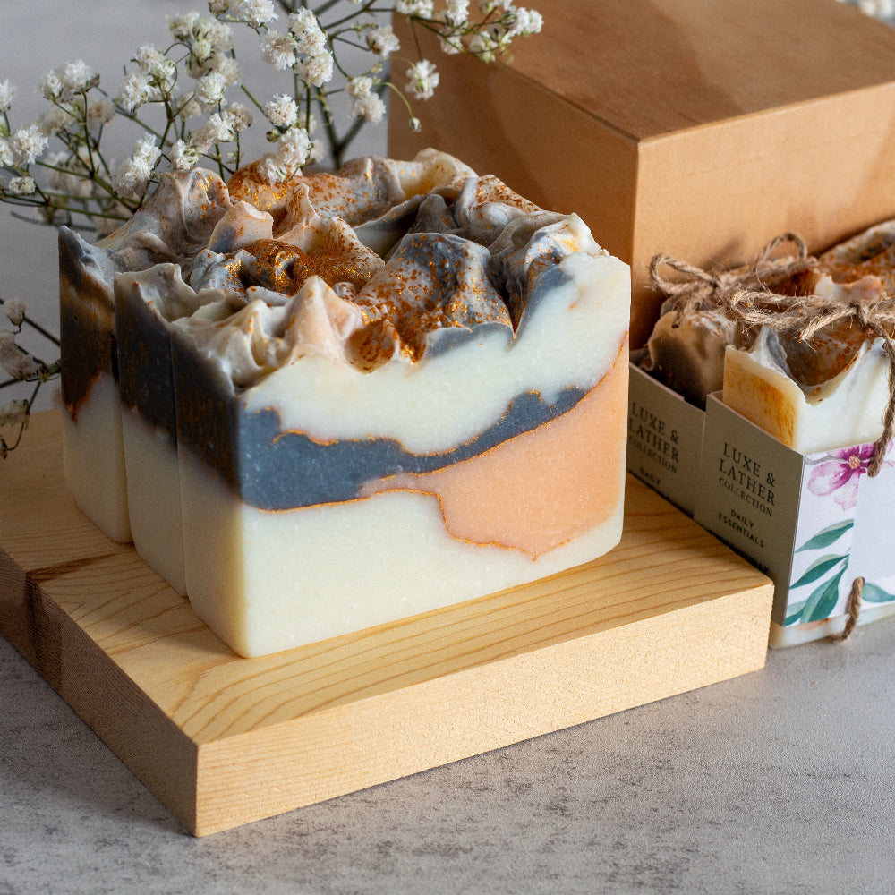 Calico artisan soap