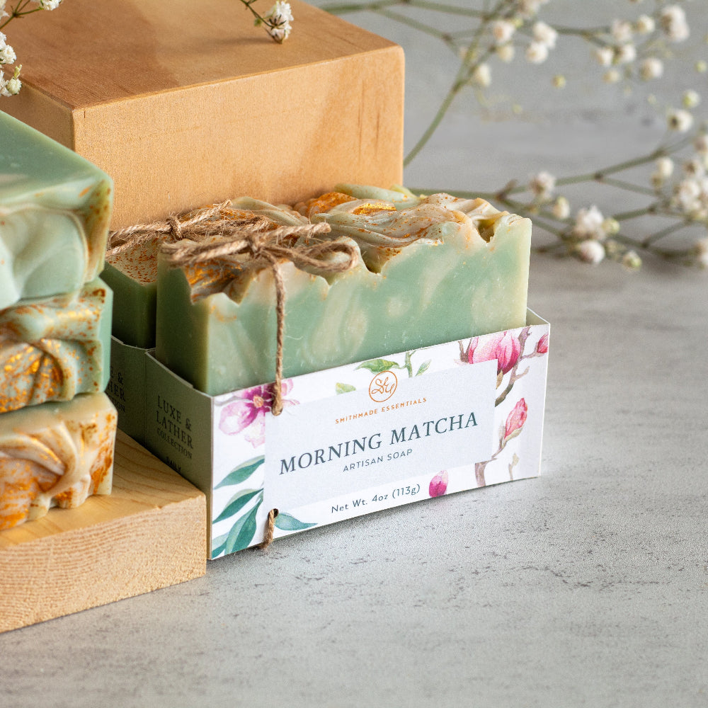 Morning Matcha artisan soap