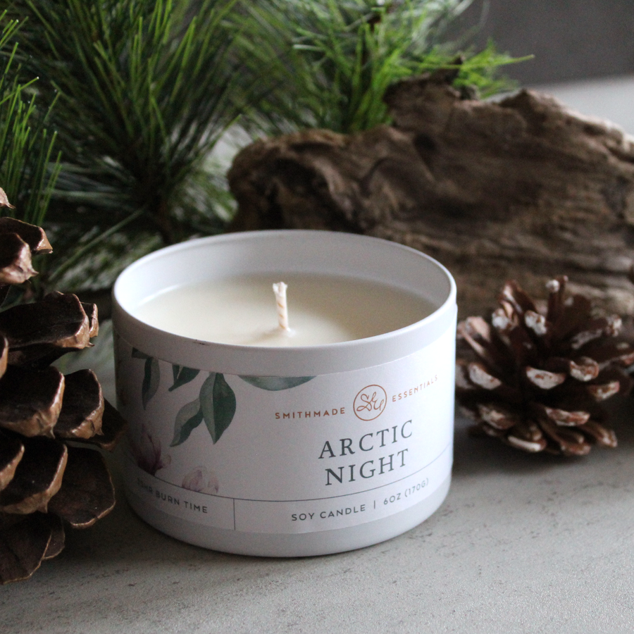 Arctic Night Soy Candle