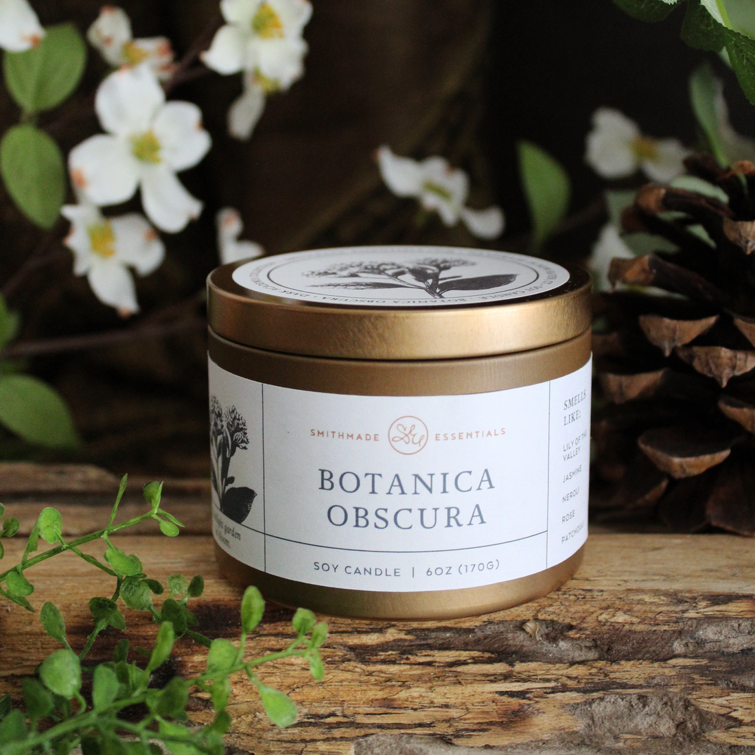 Botanica Obscura Soy Candle
