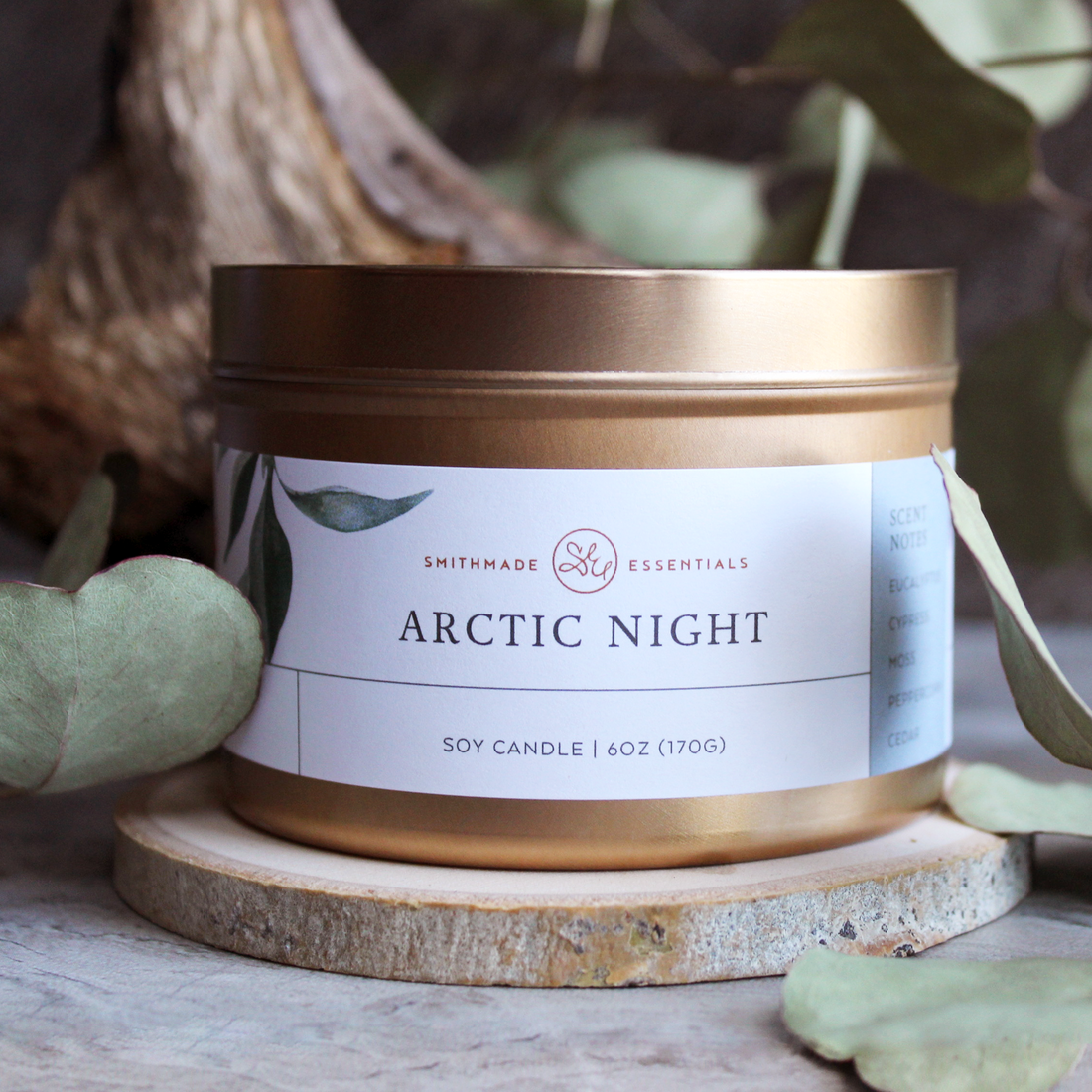 Arctic Night Soy Candle