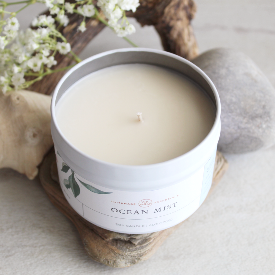 Ocean Mist Soy Candle